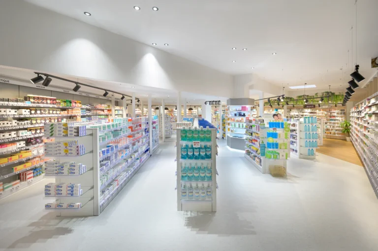 Gondoles de pharmacie - Inside Pharmacy