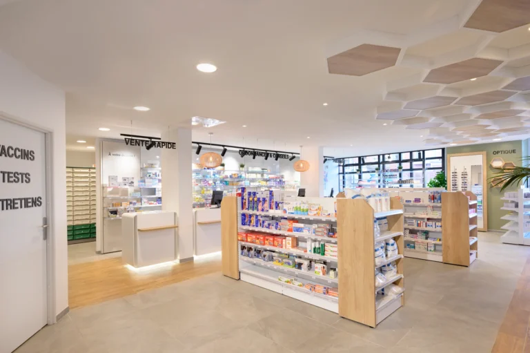 Gondoles de pharmacie - Inside Pharmacy