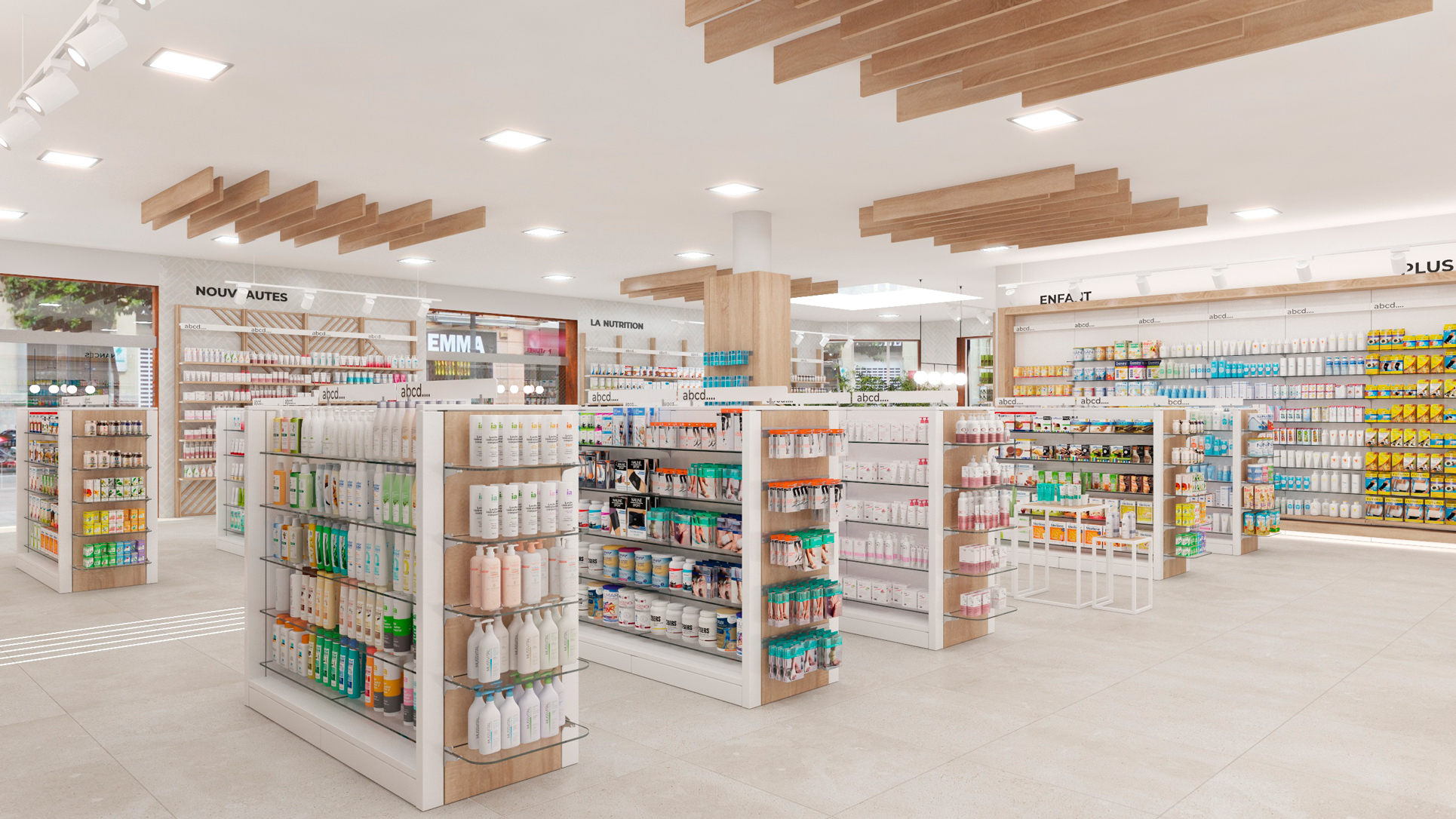 Gondoles de pharmacie Inside Pharmacy — free download