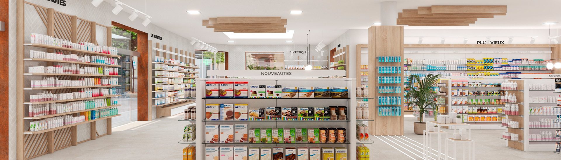 Collections de meubles de pharmacie
