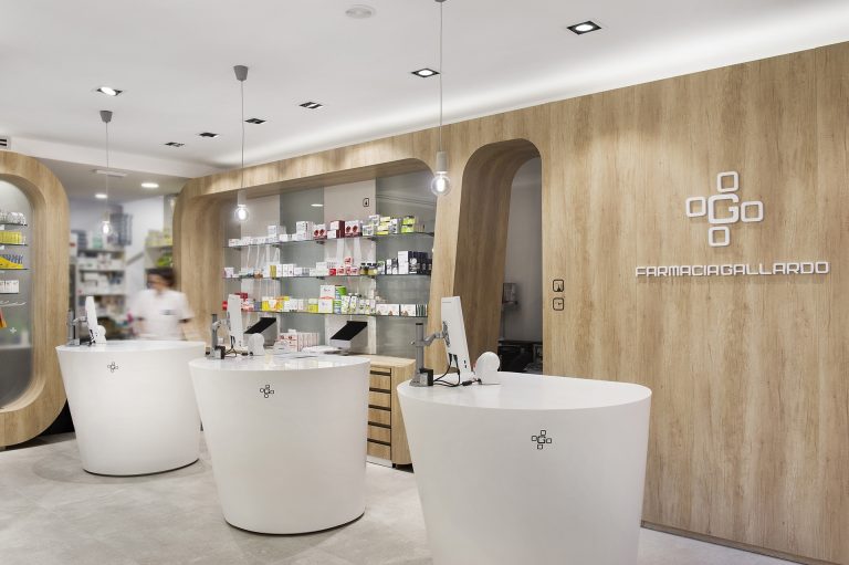 Mostrador Farmacia Gallardo