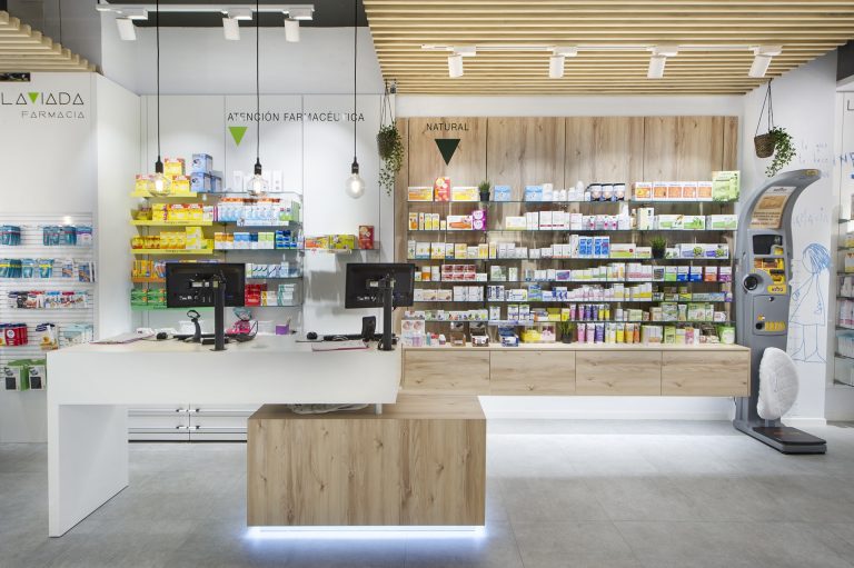 Mostrador de Farmacia Laviada