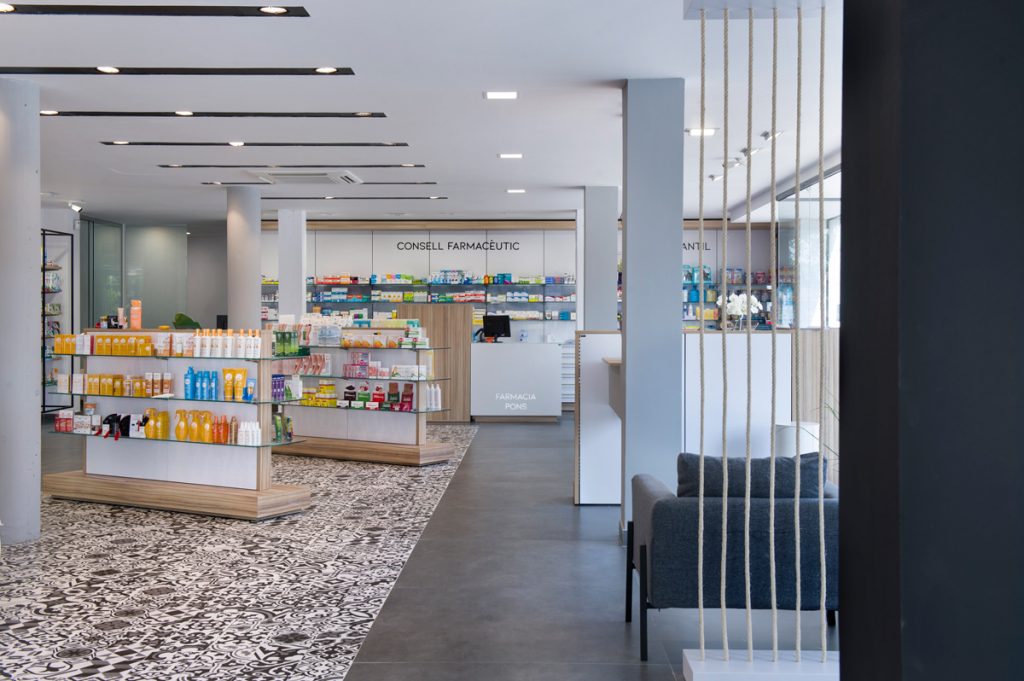 Cómo usar las gondolas de farmacia