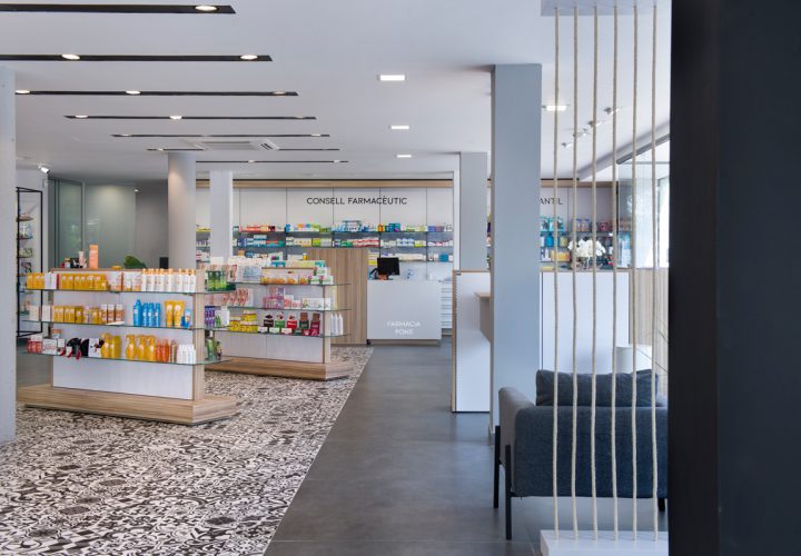 Cómo usar las gondolas de farmacia