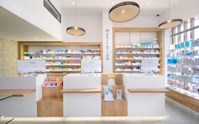 Comptoirs de pharmacie