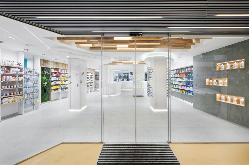 Puertas automáticas para farmacias
