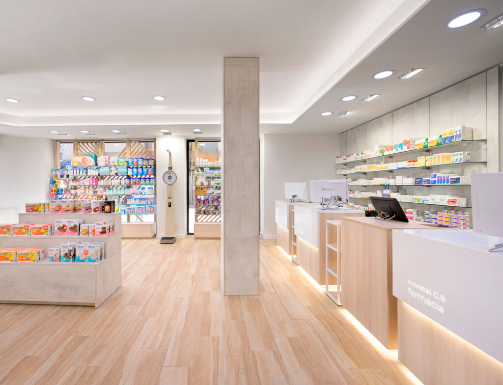 Presentación visual en Farmacia Moratal.