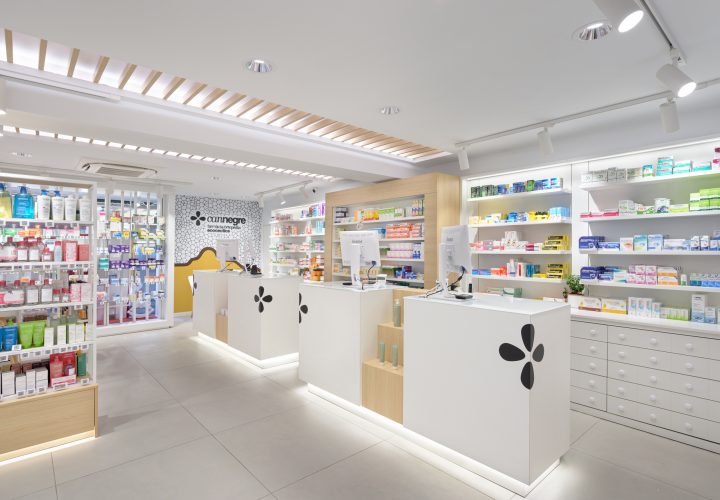 Krion® per farmacie: il materiale innovativo che combina estetica, igiene e funzionalità per spazi farmaceutici di nuova generazione