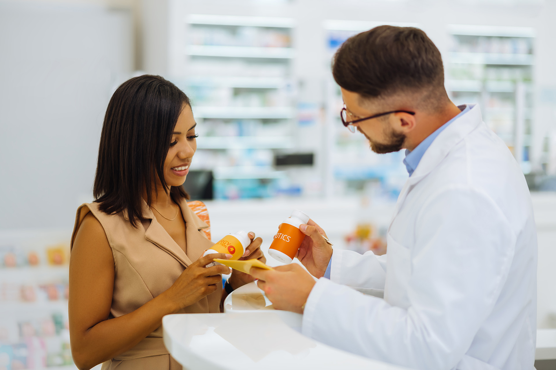 Mejorar la experiencia del cliente en la farmacia