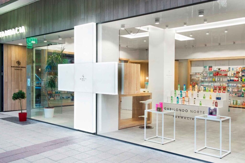 fachada de farmacia