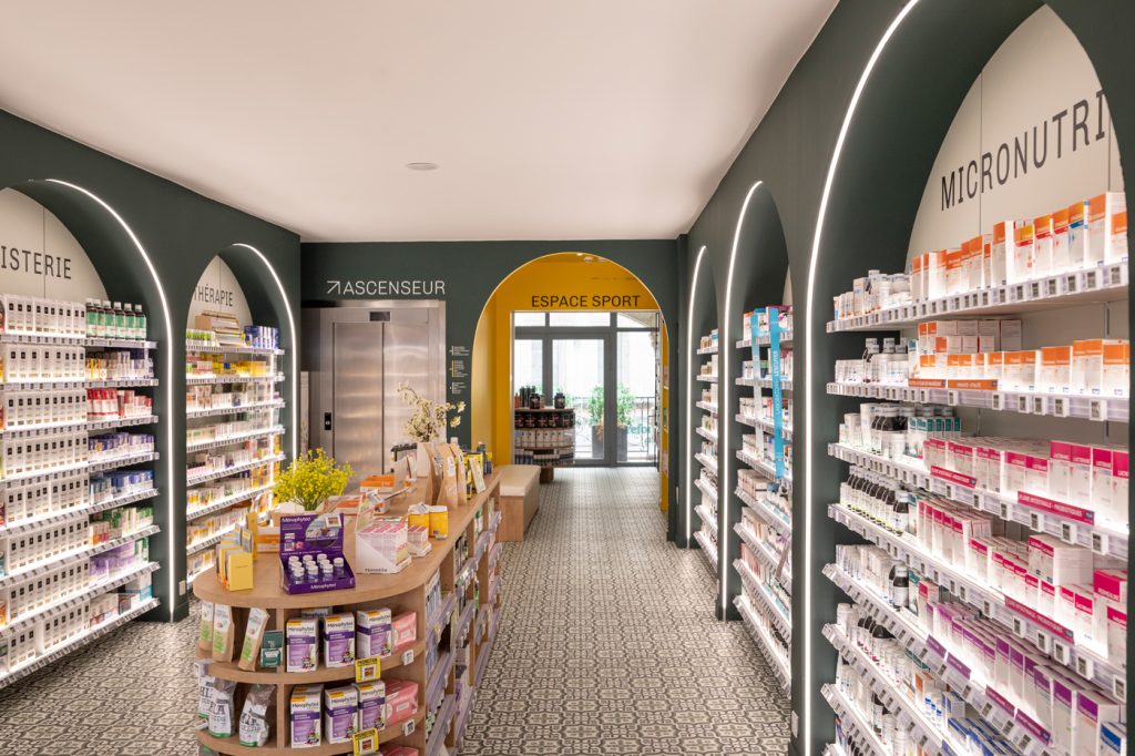 Aromaterapia ambientale in farmacia.