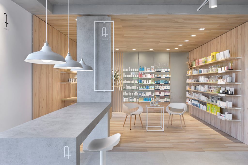 Pavimentazioni per farmacia.