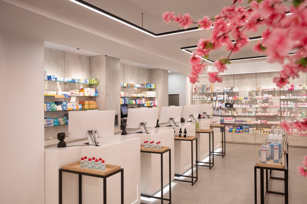 Recorridos circulares para farmacia.