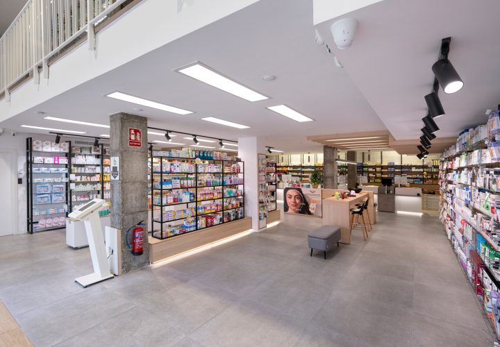Recorridos circulares para farmacia.