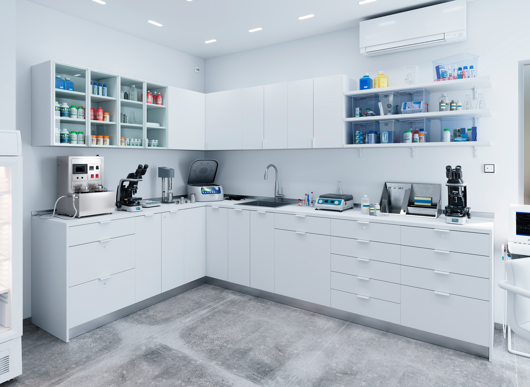 Back office en farmacia.