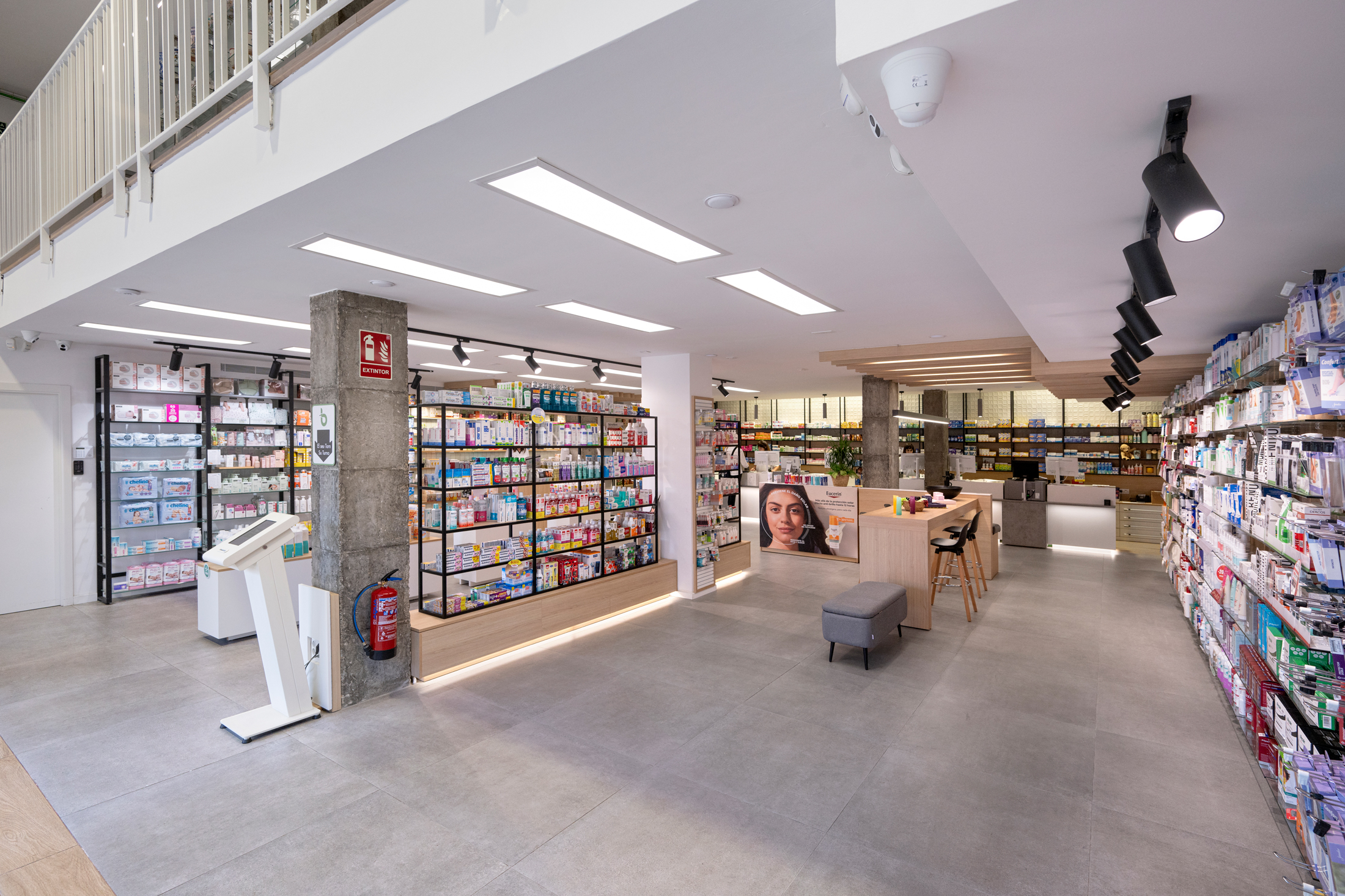 Recorridos circulares para farmacia.
