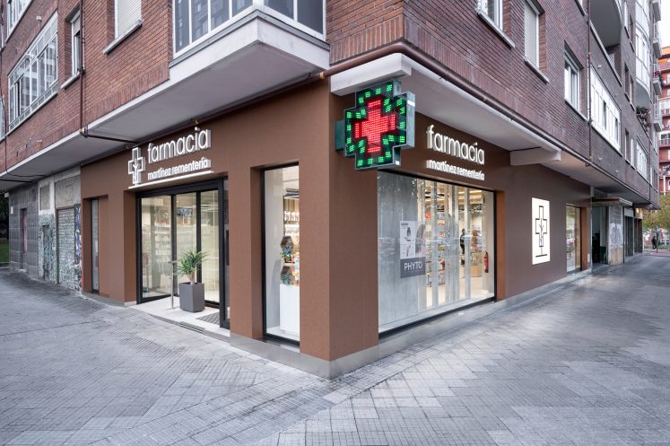Farmacia Martínez Rementería y su accesibilidad.