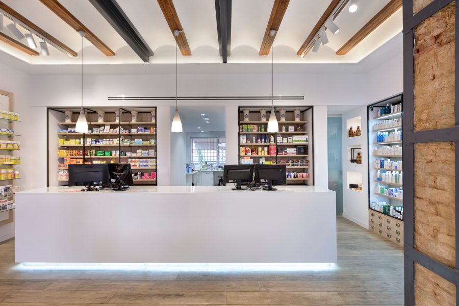 Mostrador Farmacia sentandreu